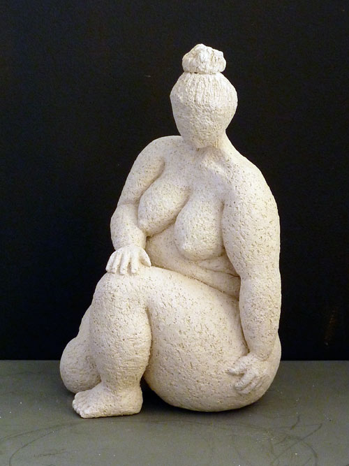 1401
weiss schamottierter ton
h:27cm 