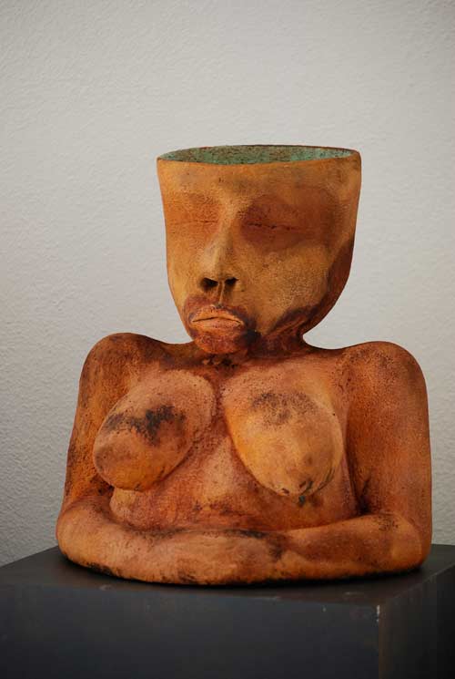 0606 schamottierter ton gebrannt
rostpatina
32x35x35cm