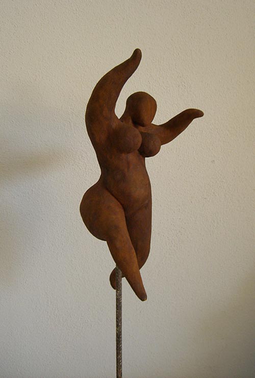 0708 schamottierter ton gebrannt
rostpatina
20x17x40cm